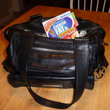 CalorieKing Book Fits in Purse